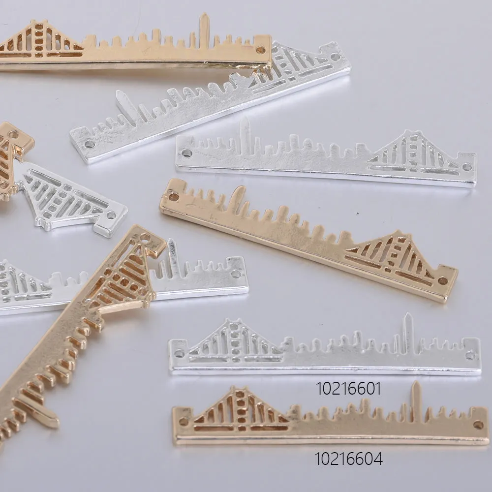 About 48*20mm City Necklace City Pendant Minimalist Necklace Jewelry visitors necklace San Francisco Skyline Pendant Necklace go