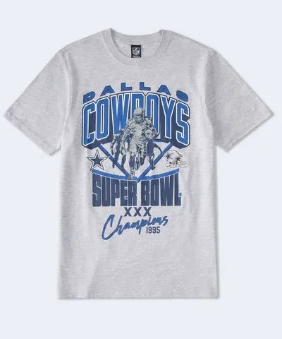 Aeropostale Dallas Cowboys Super Bowl Relaxed Graphic Tee