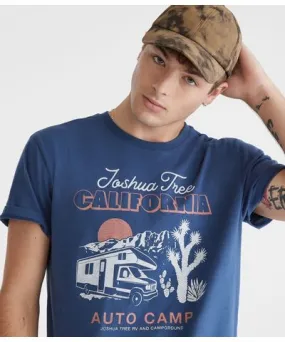 Aeropostale Joshua Tree Auto Camp Graphic Tee