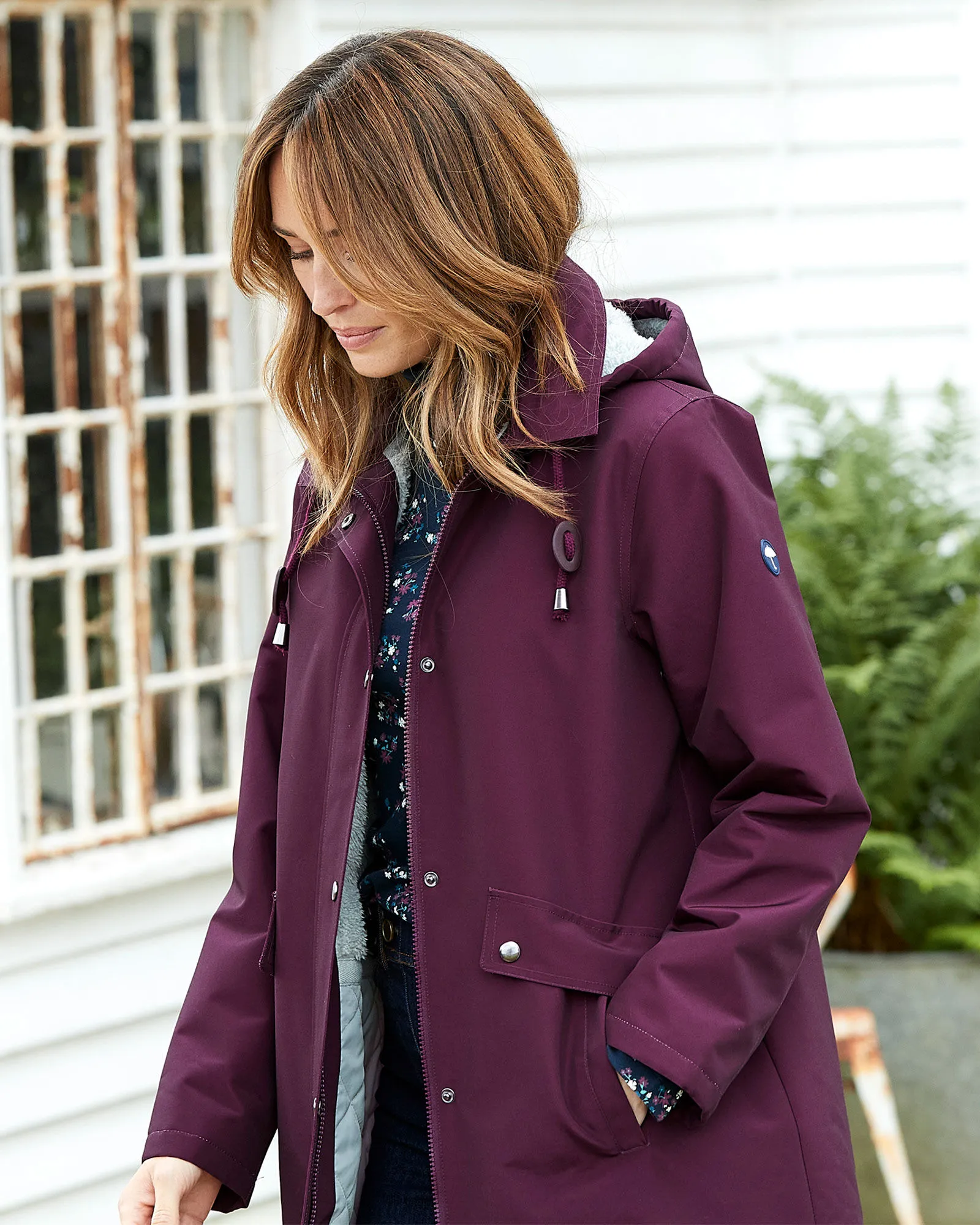 All-Weather Fleece-Lined Waterproof Coat