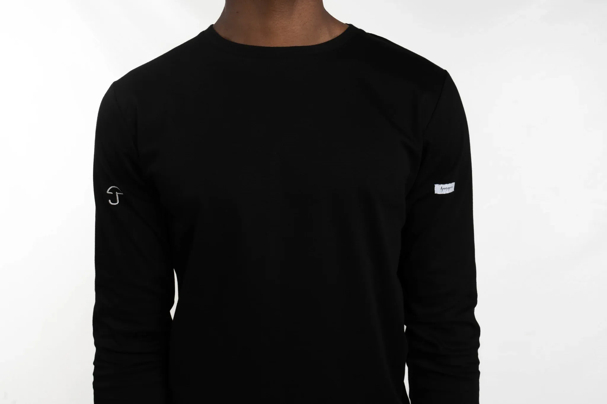 Apodyopsis Black Long Sleeve Tee