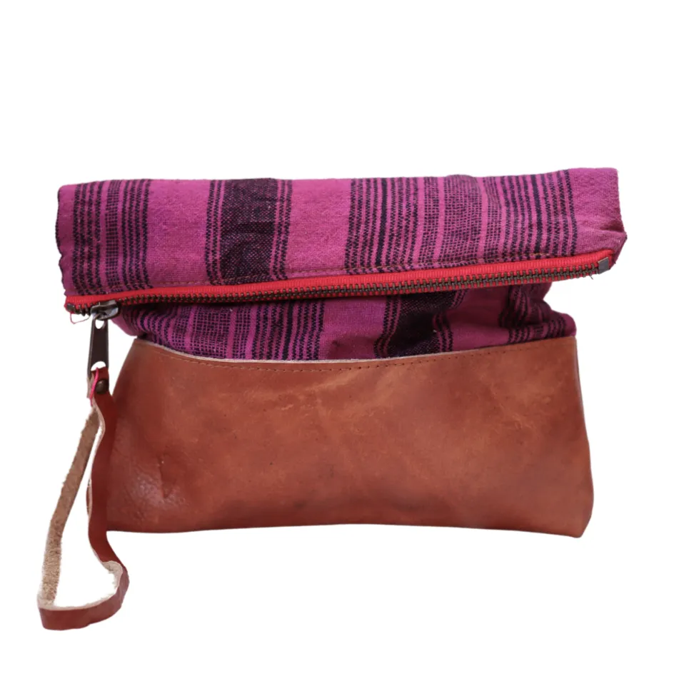 Aquinnah Purple Clutch