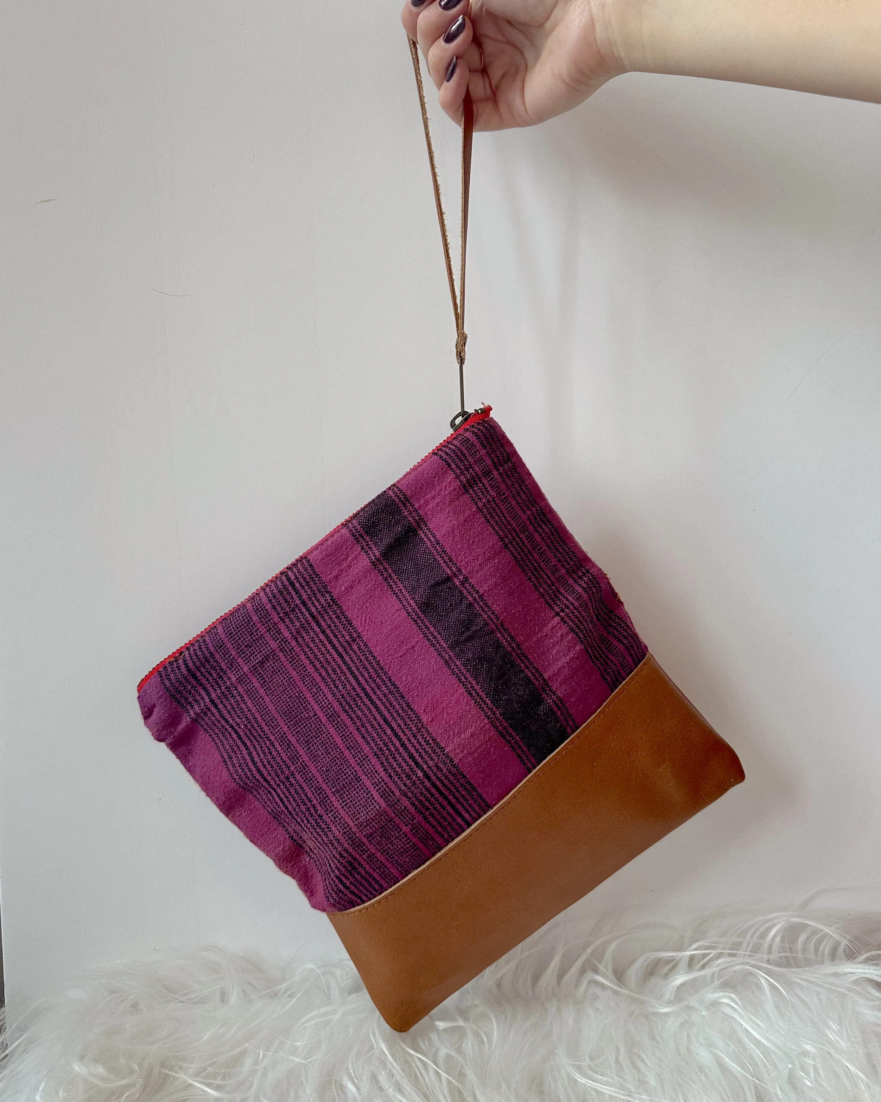 Aquinnah Purple Clutch