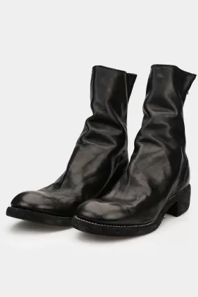 Back zip leather boots | 788ZX