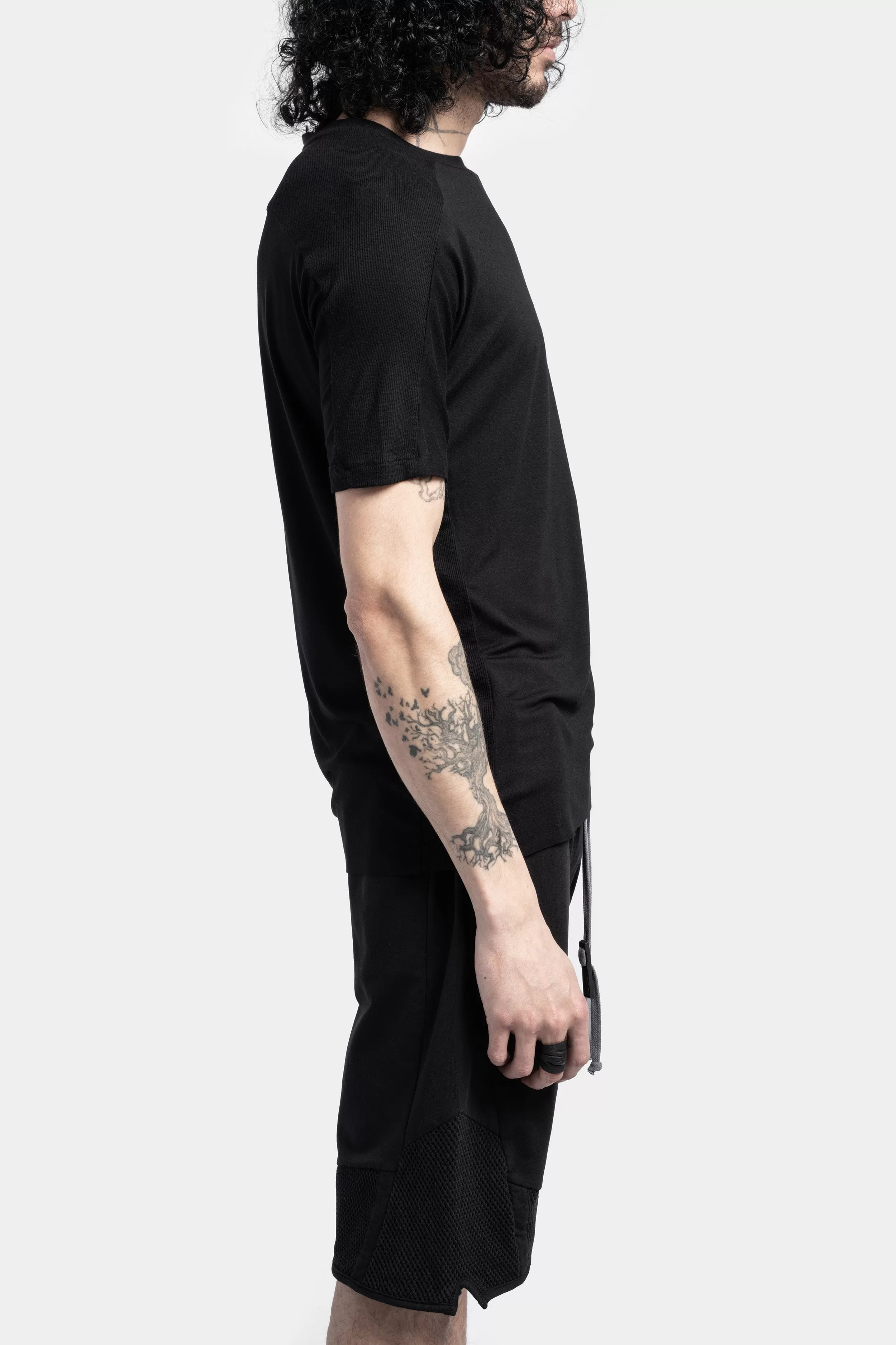 Bamboo Jersey T-Shirt, Black