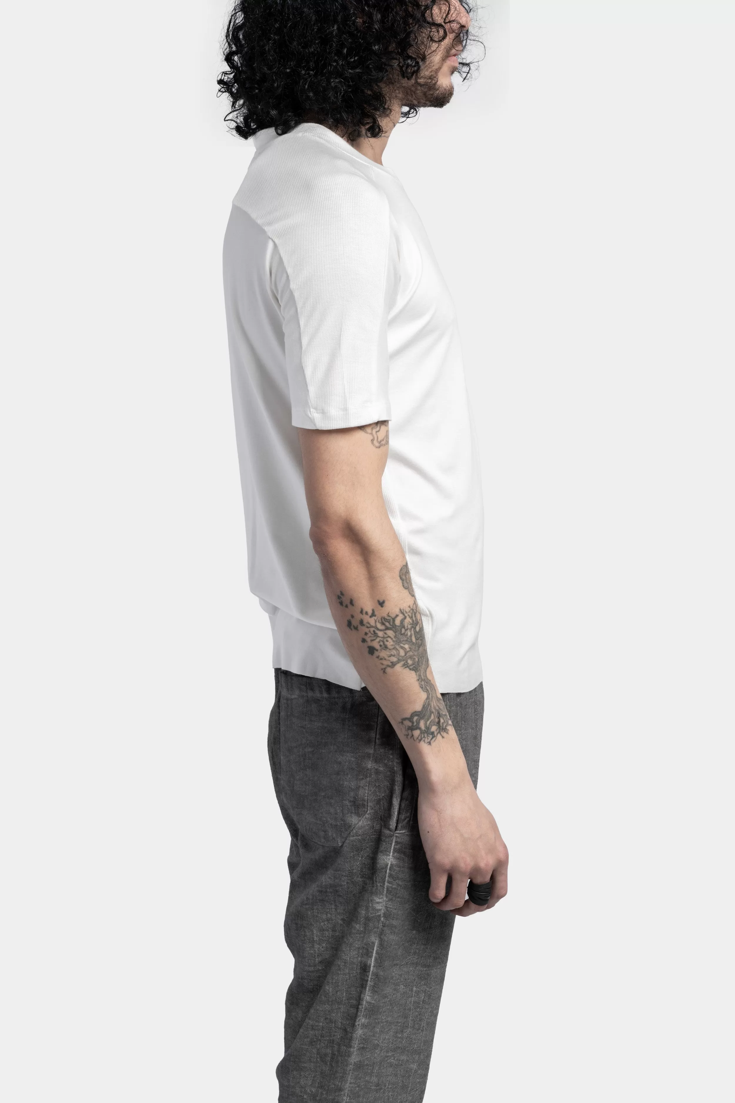 Bamboo Jersey T-Shirt, White