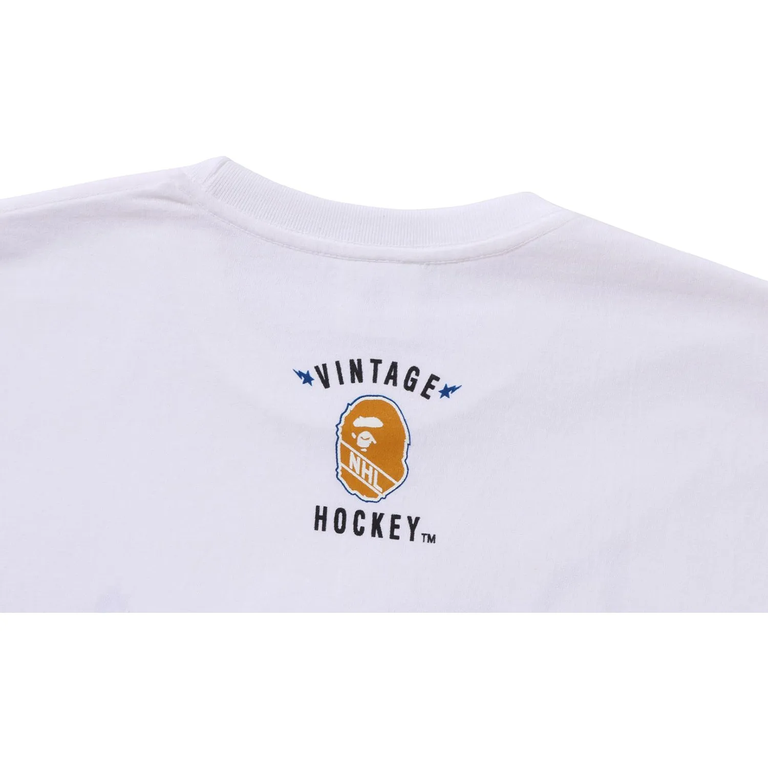 BAPE X MITCHELL & NESS NHL HOCKEY GRAPHIC TEE MENS