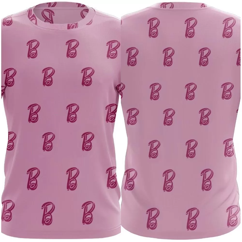 Barbie Ken Cosplay T-shirt 3D Printed Short Sleeve Shirt Top