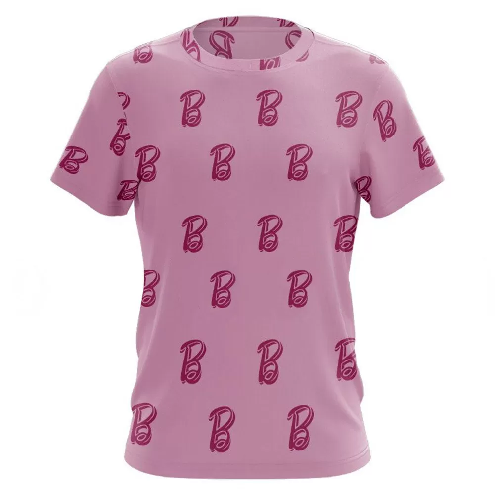 Barbie Ken Cosplay T-shirt 3D Printed Short Sleeve Shirt Top