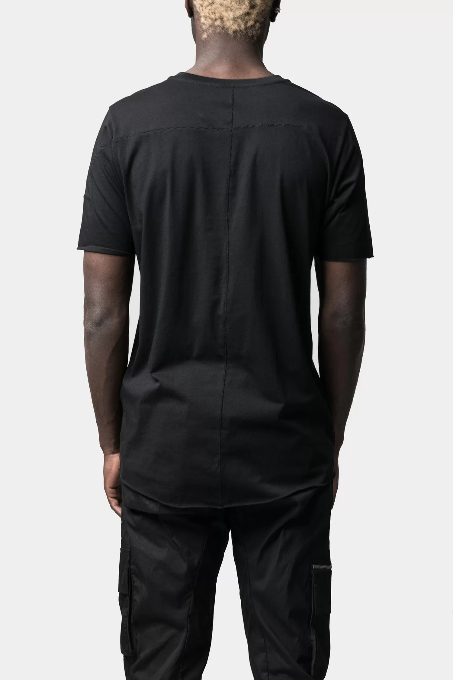 Basic cotton tee, Black