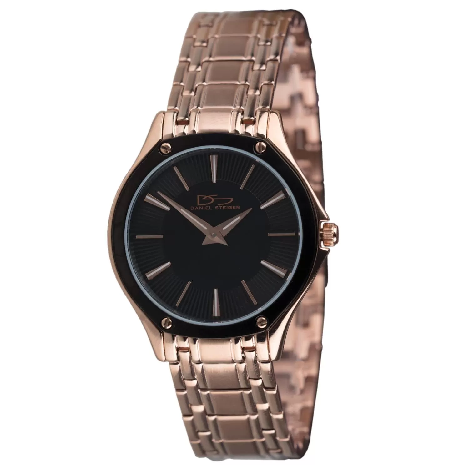 Belize Rose / Black Ladies Watch