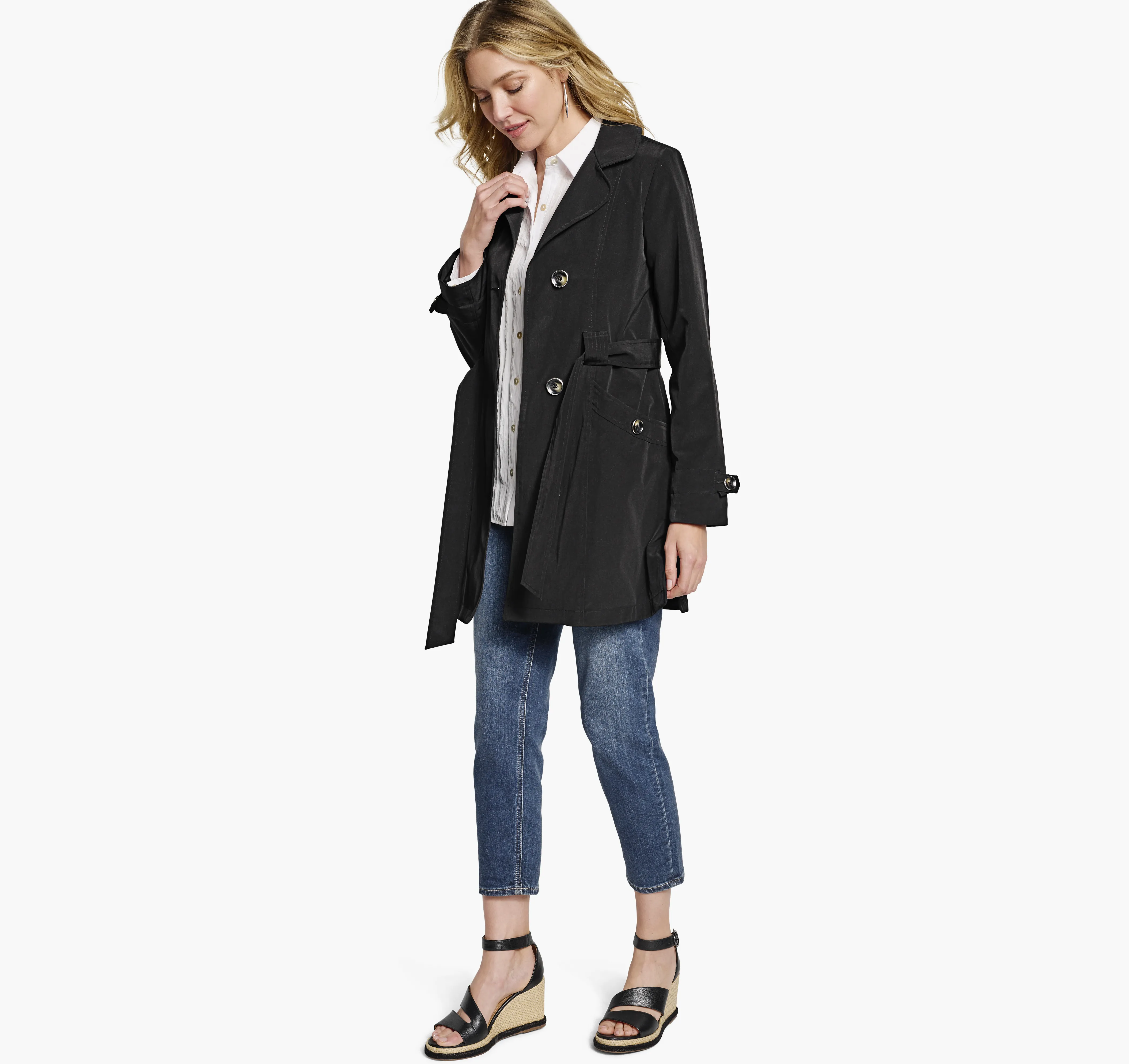 Belted Trench Coat