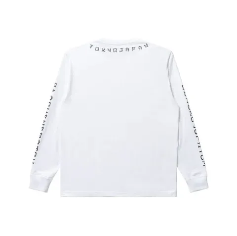 BlackEyePatch  |Crew Neck Unisex Street Style Long Sleeves Cotton