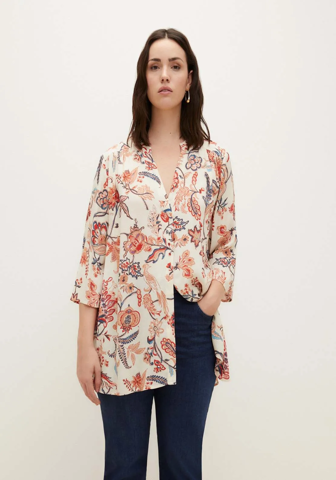 Blouse with French Sleeve