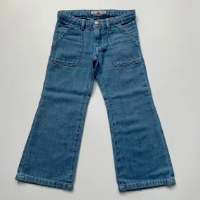 Bonpoint Light Flared Denim Jeans: 4 Years