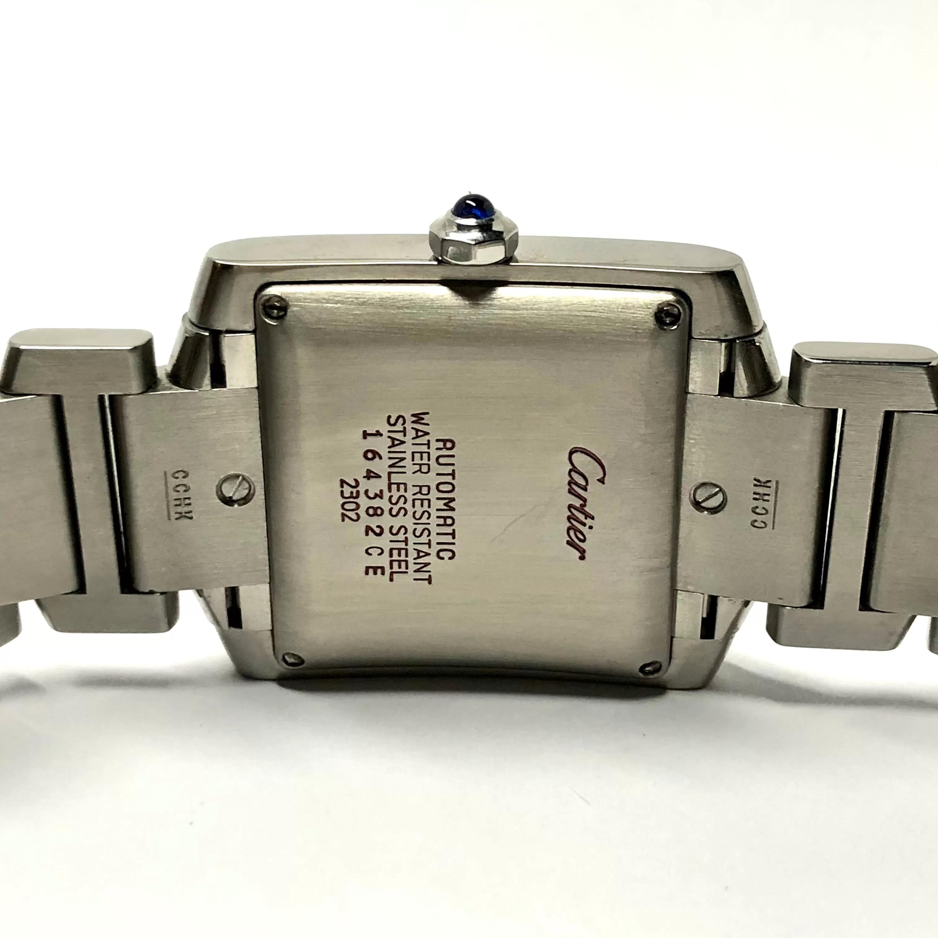 CARTIER TANK FRANCAISE Automatic 28mm Steel 0.85TCW DIAMOND Watch