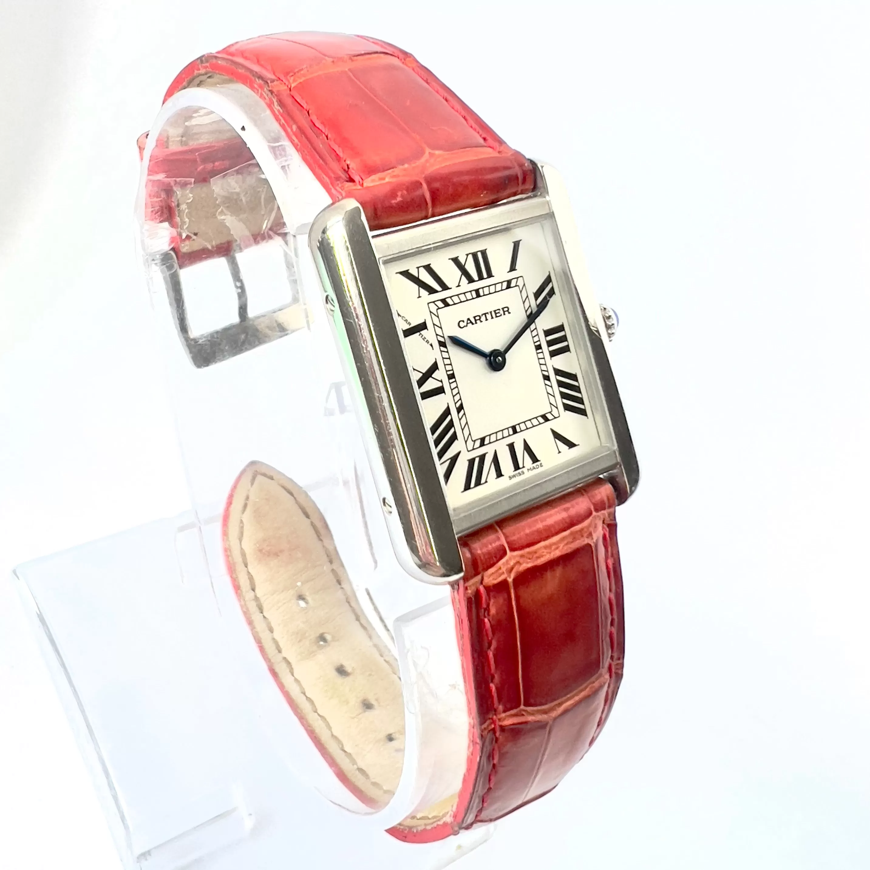 CARTIER TANK SOLO Quartz 24mm Steel Watch