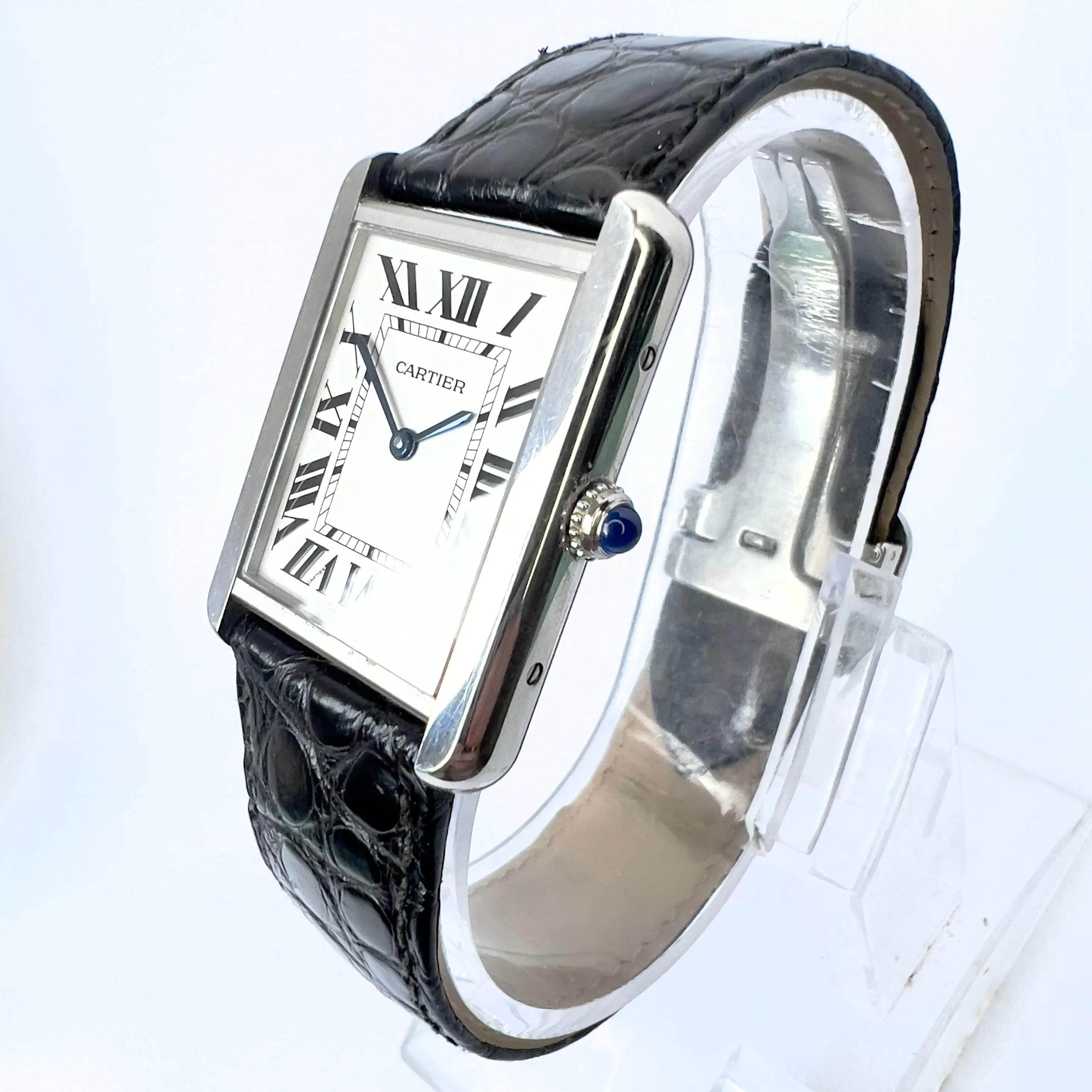 CARTIER TANK SOLO Quartz 27mm Steel Watch