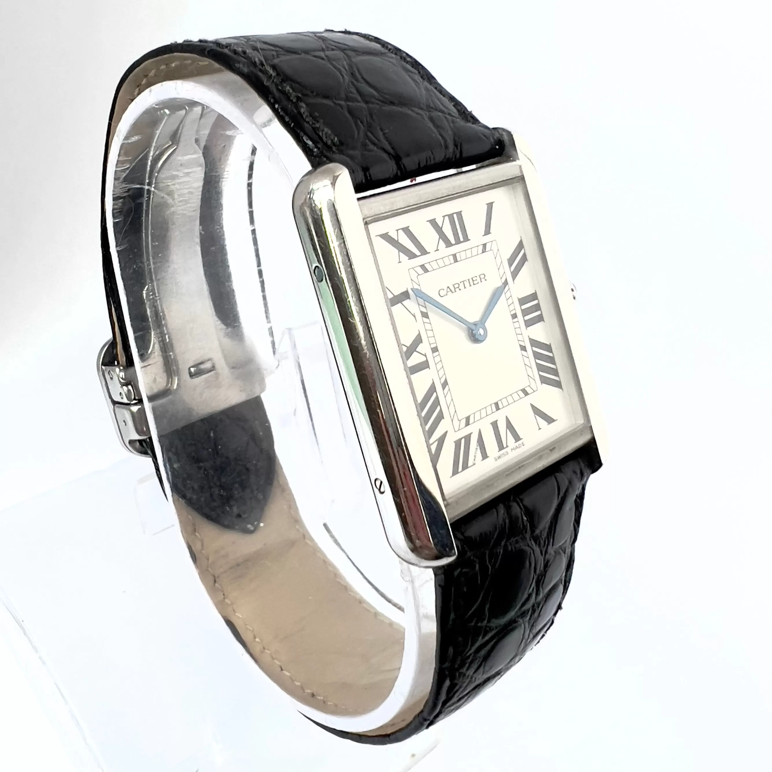 CARTIER TANK SOLO Quartz 27mm Steel Watch