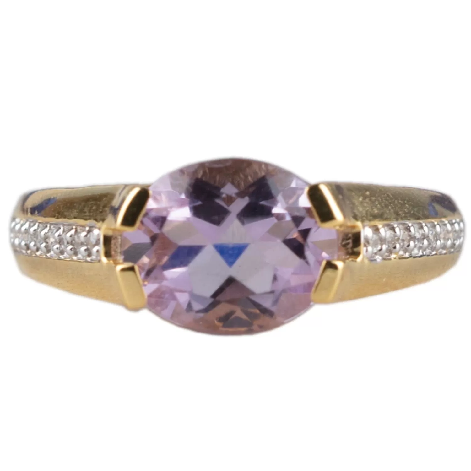 Cherished 10K Gold Amethyst Ring