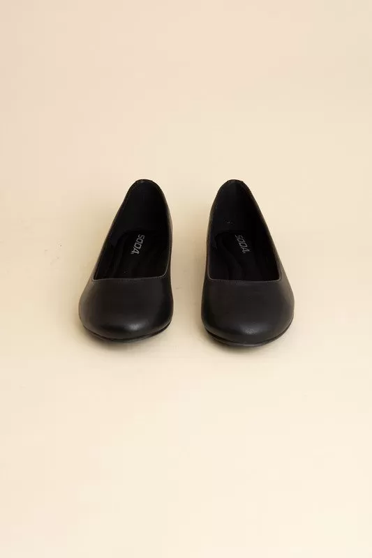 Classic Black Flats