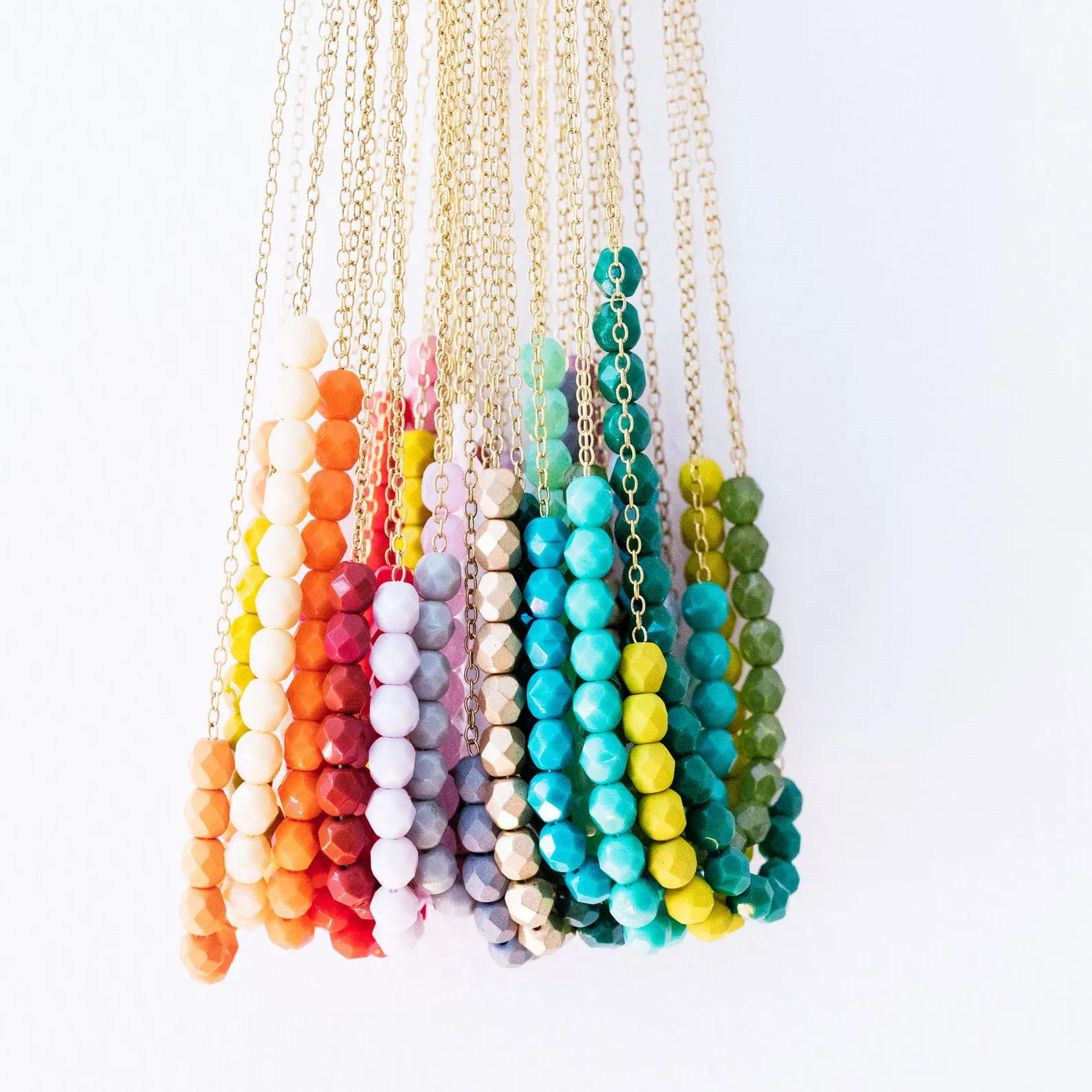 Colorful Bead Necklace- WS