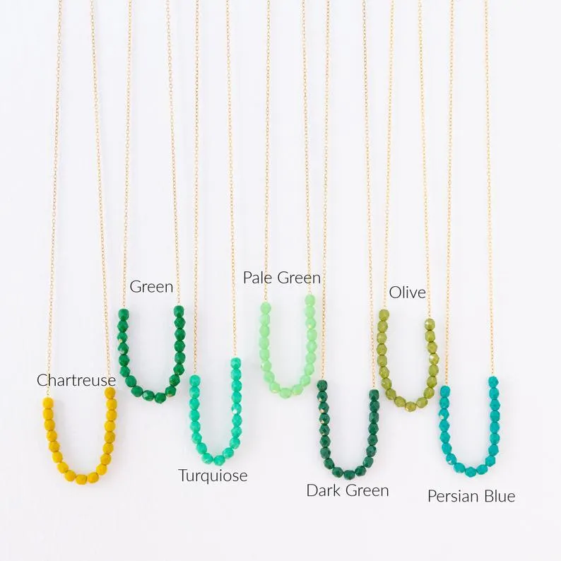 Colorful Bead Necklace- WS