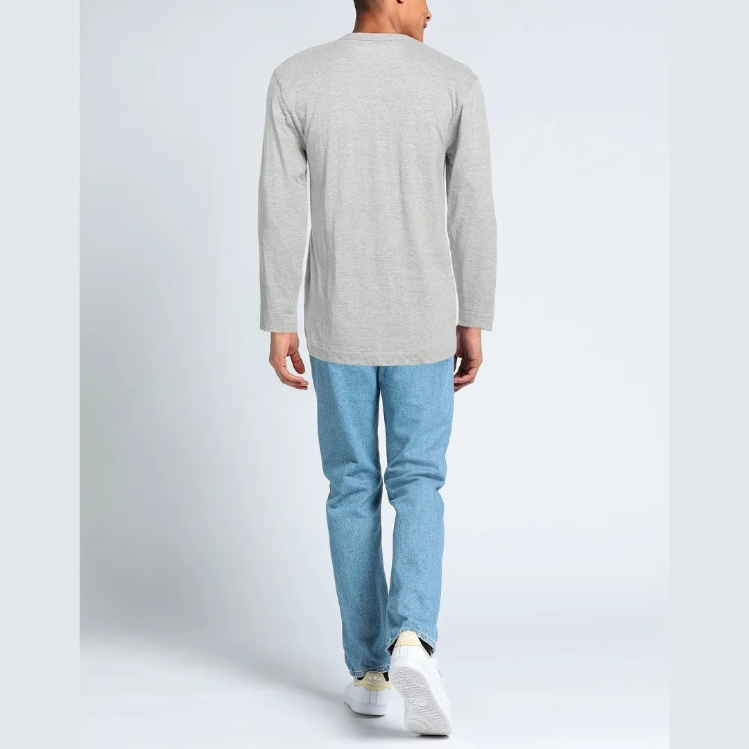 COMME des GARCONS  |Crew Neck Unisex Street Style Long Sleeves Plain Cotton