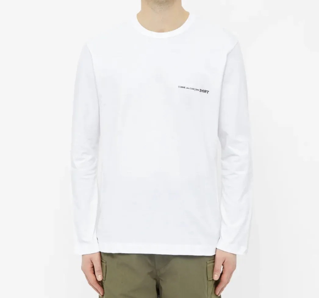 COMME des GARCONS  |Crew Neck Unisex Street Style Long Sleeves Plain