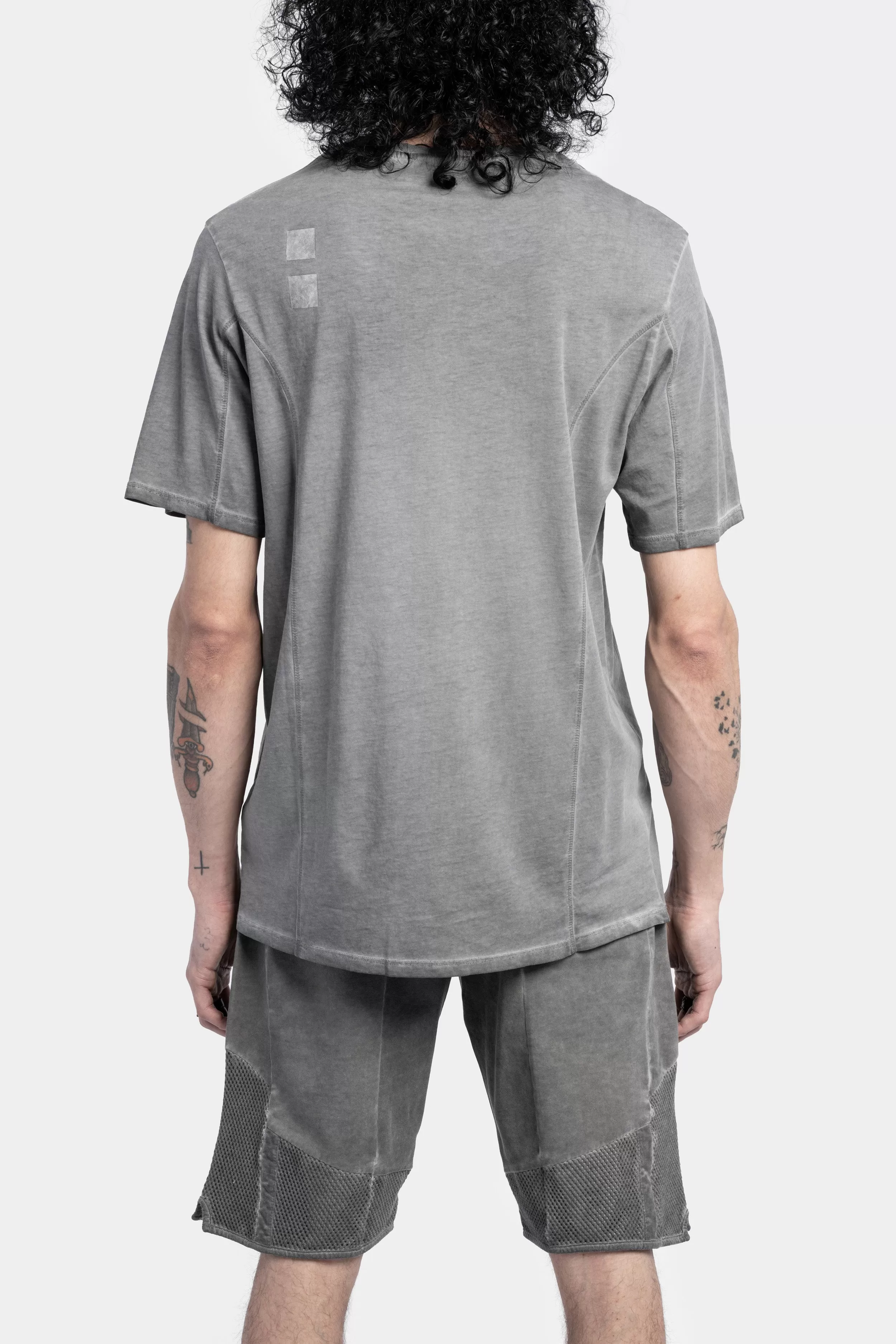 Cotton T-Shirt, Cold Dyed Grey