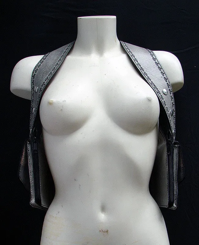 Double Shoulder White Holster by Another Way of Life