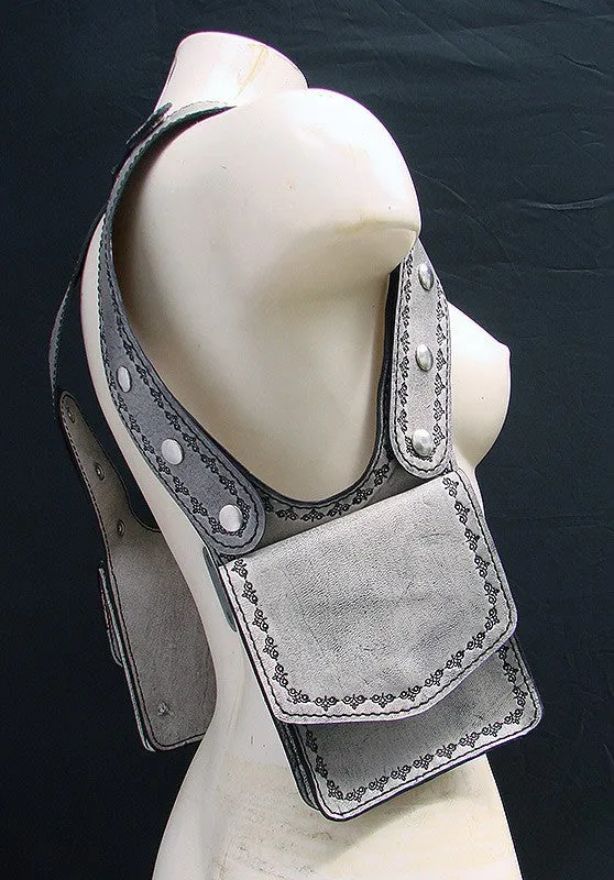 Double Shoulder White Holster by Another Way of Life