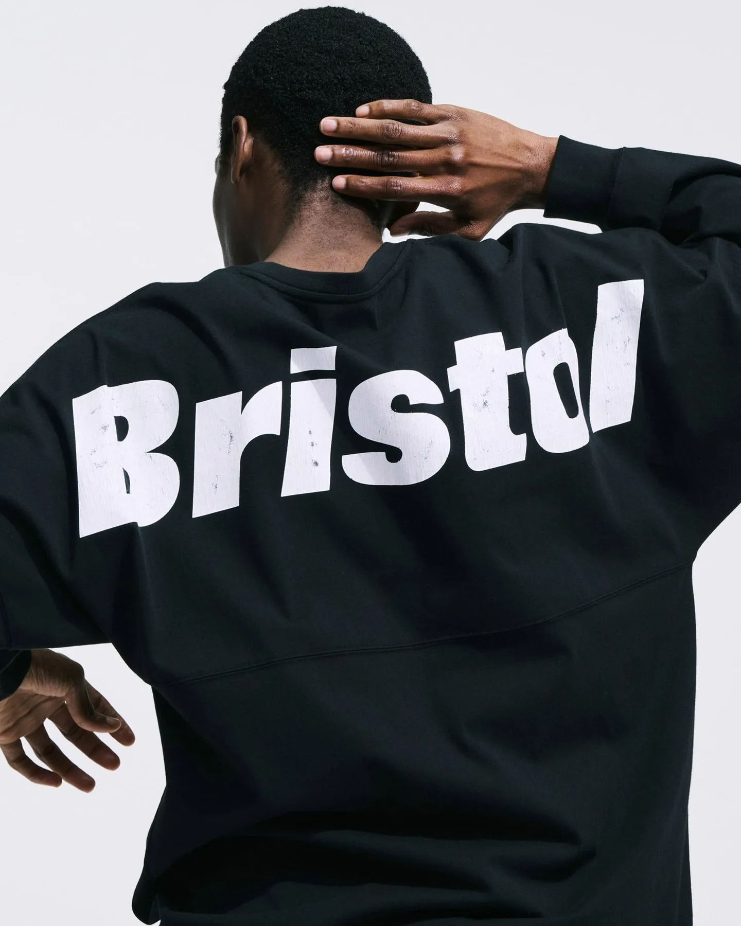 F.C.Real Bristol  |Crew Neck Unisex Street Style Long Sleeves Plain Cotton