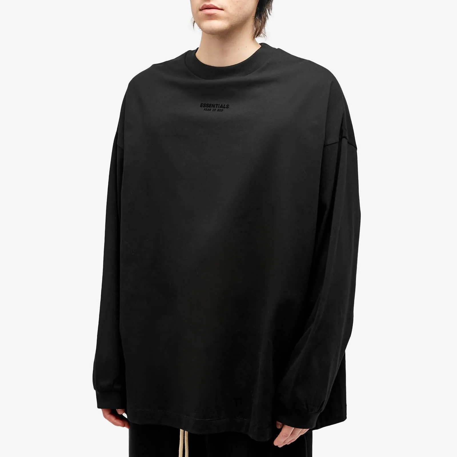 FEAR OF GOD  |Crew Neck Unisex Street Style Long Sleeves Plain Cotton