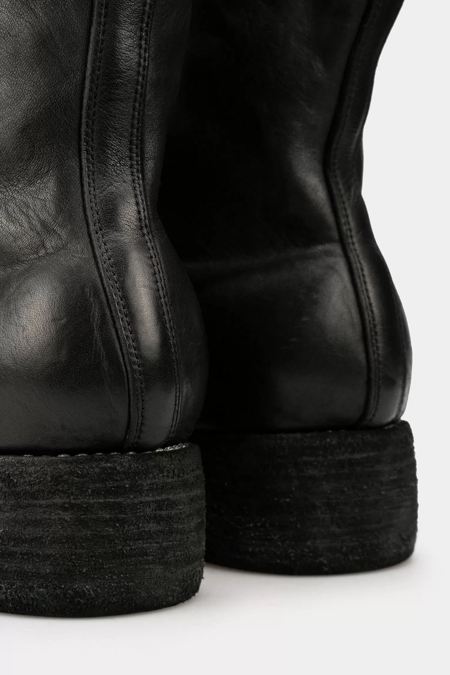 Front zip high top boots | PL2