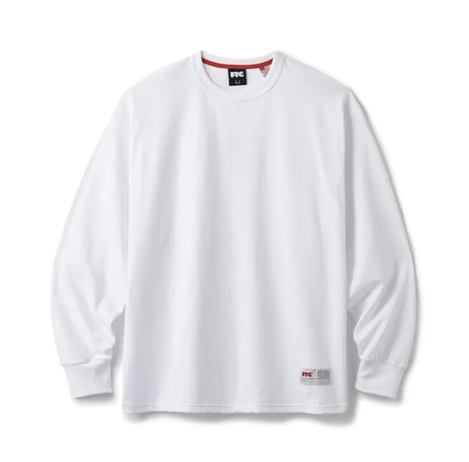 FTC  |Crew Neck Unisex Street Style Long Sleeves Cotton