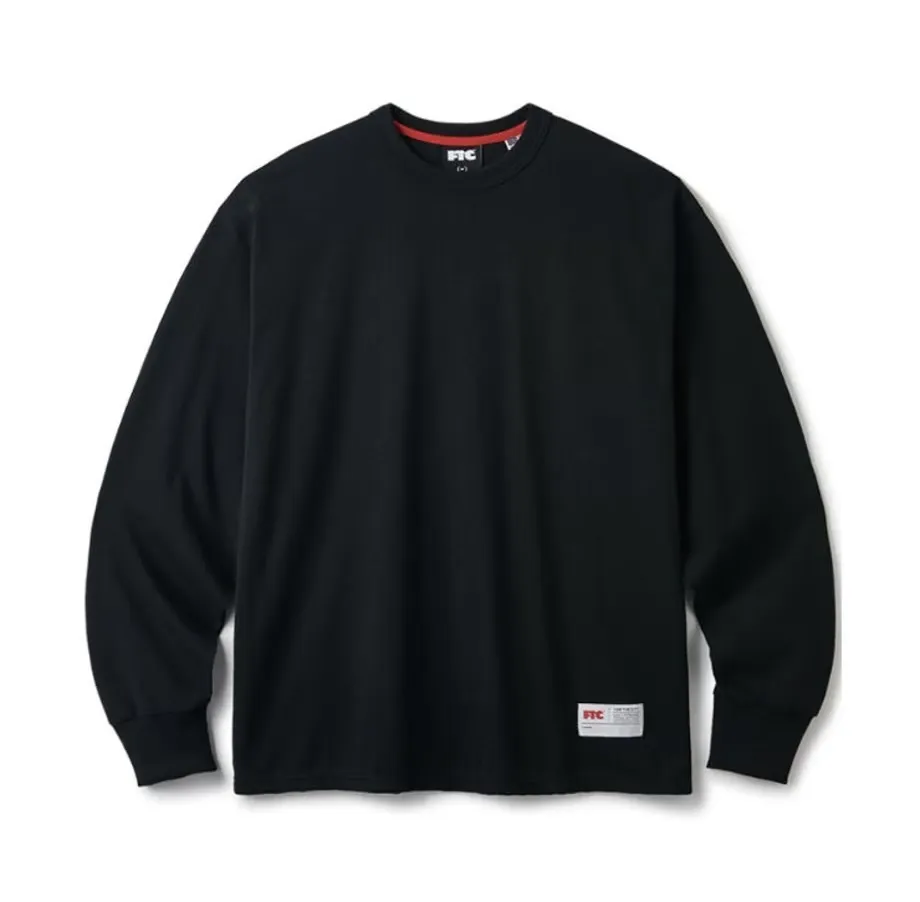 FTC  |Crew Neck Unisex Street Style Long Sleeves Cotton