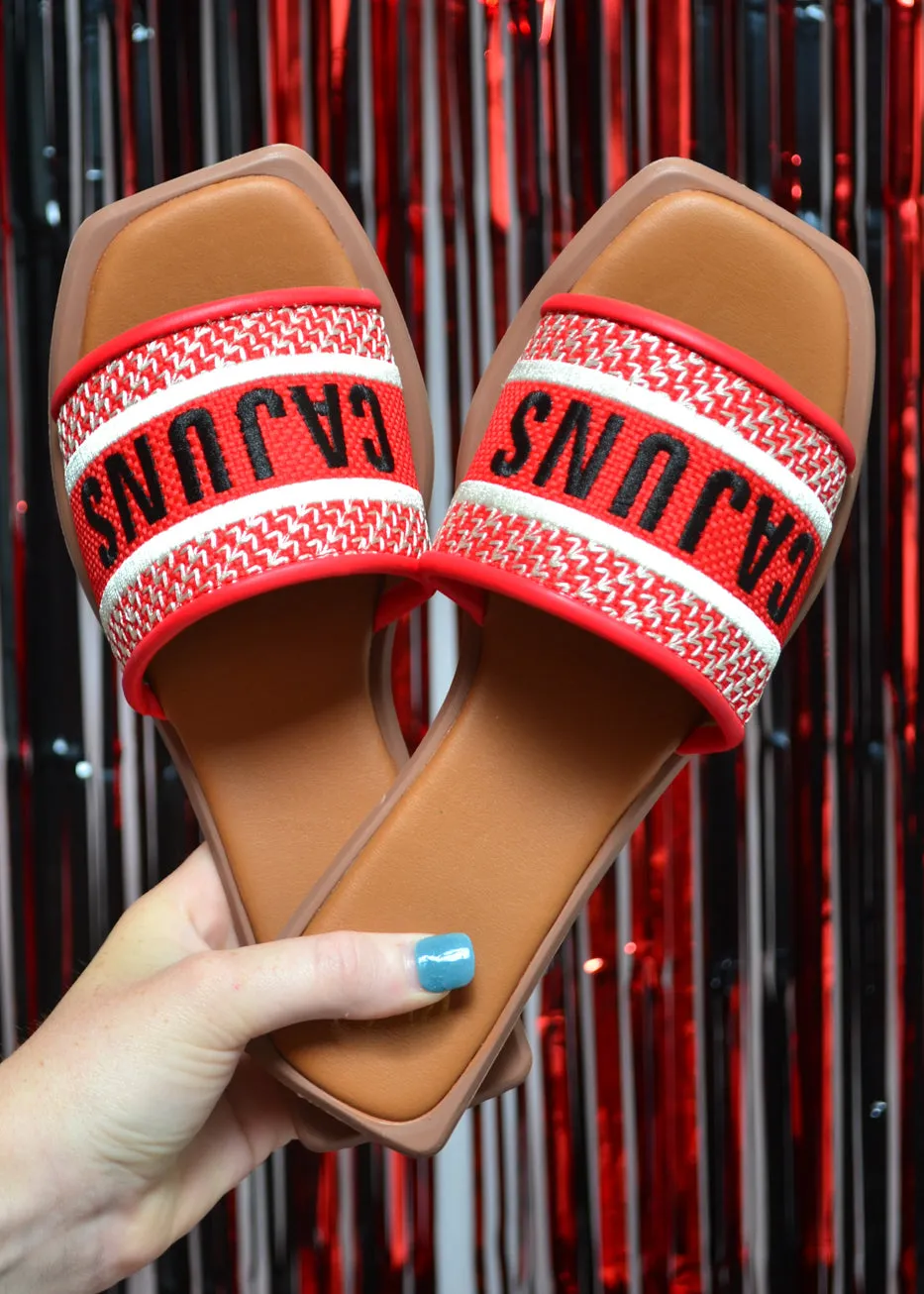 Geaux Cajuns Sandal