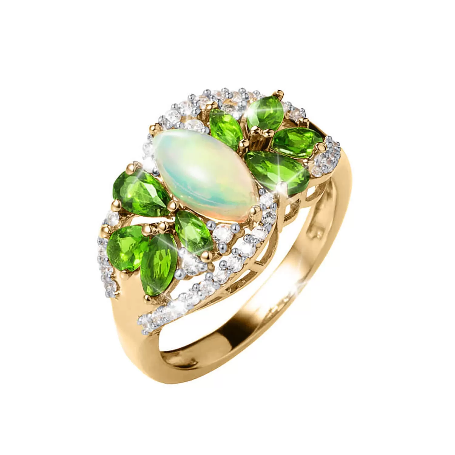 Gemosphere Opal Ladies Ring