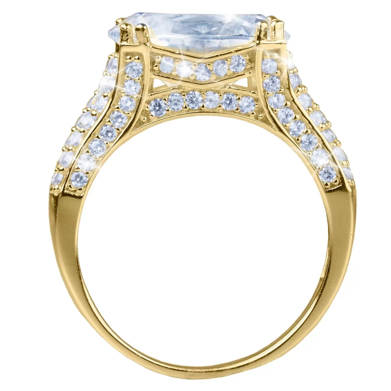 Geneva Ladies Gold Ring