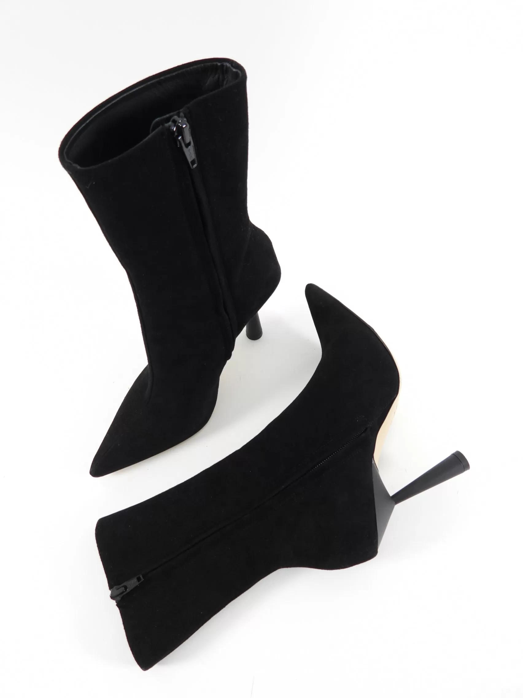 GIA x RHW black Suede Ankle Boot - 37