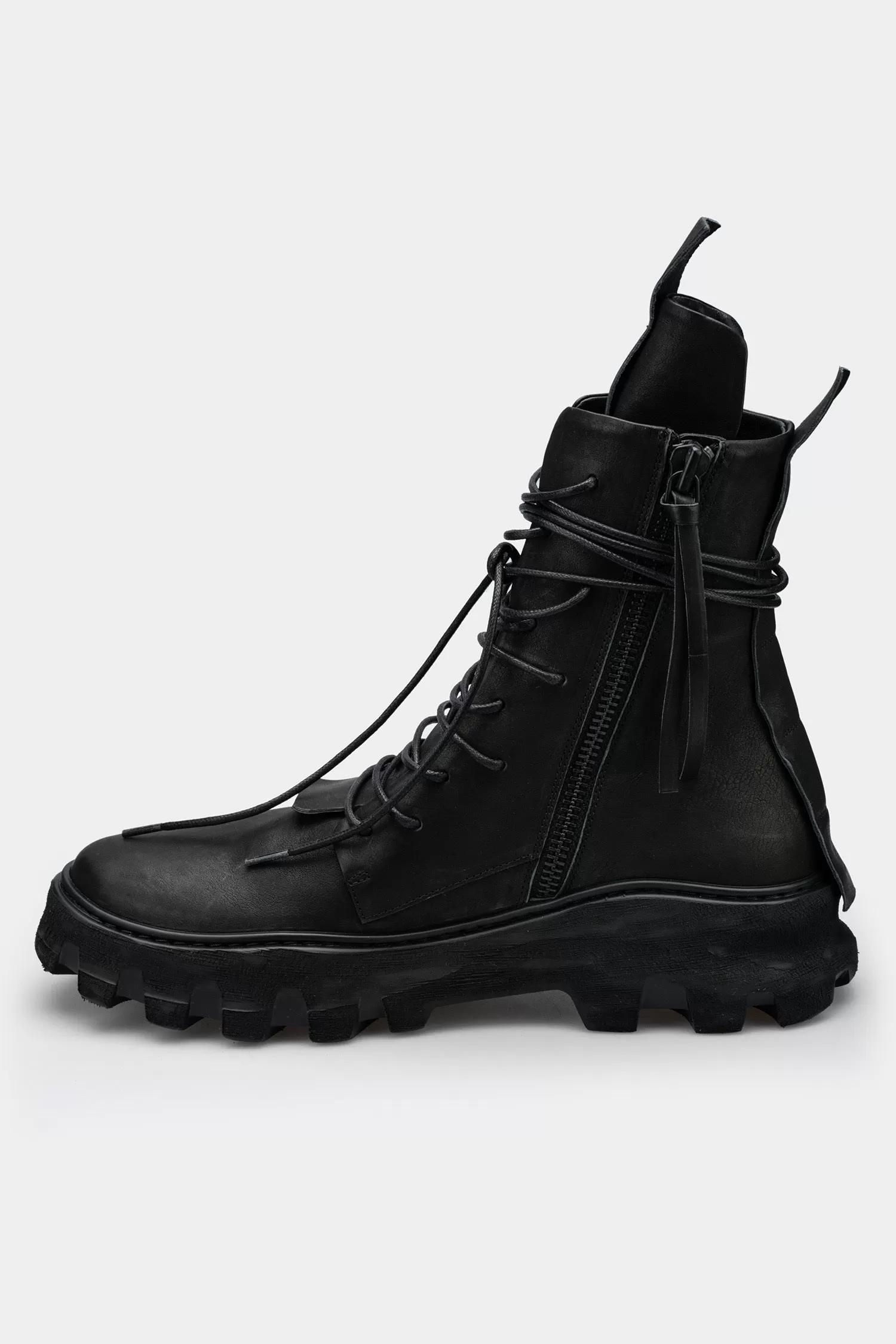 High top combat trail boots