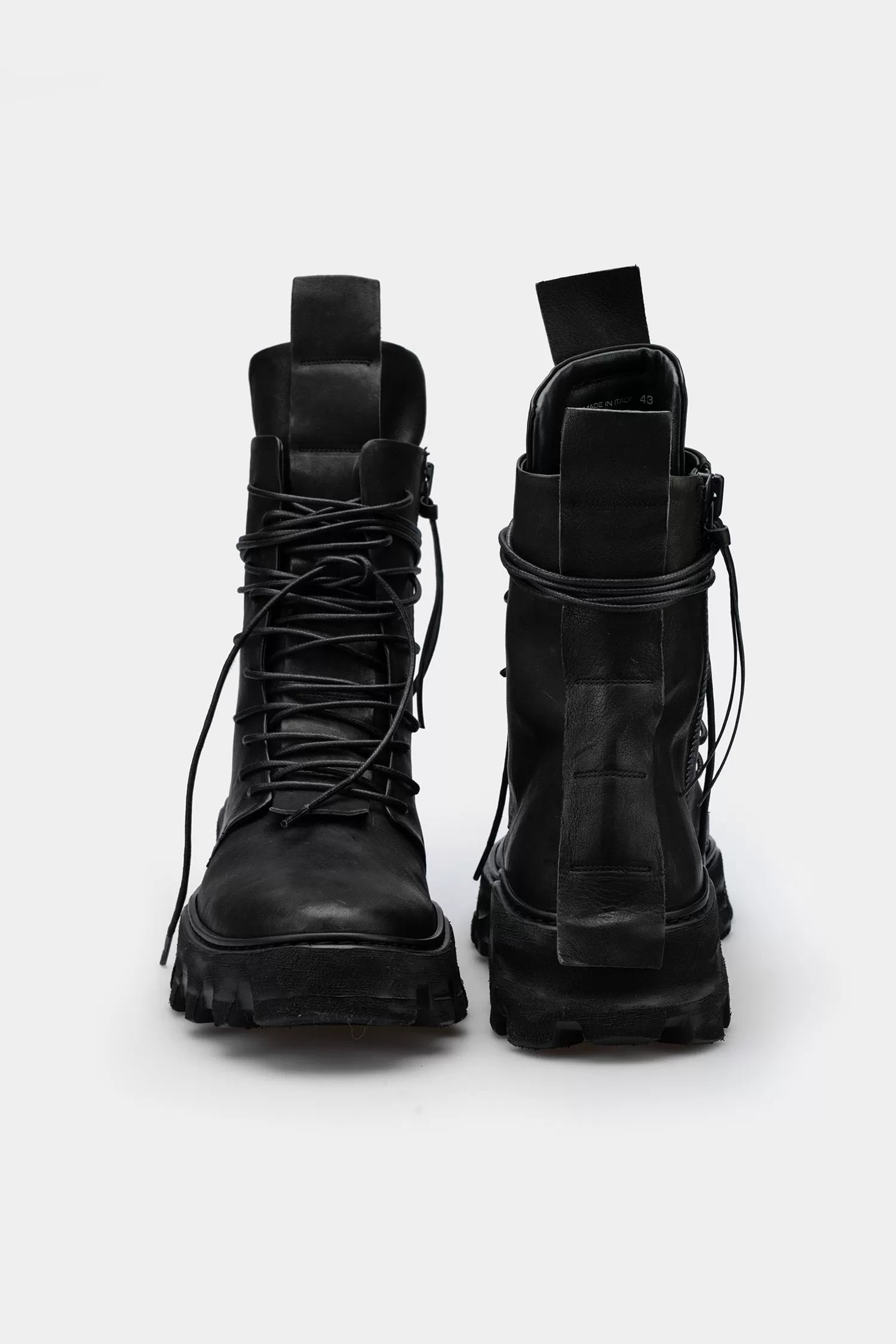 High top combat trail boots