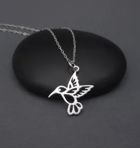 Hummingbird Charm Necklace