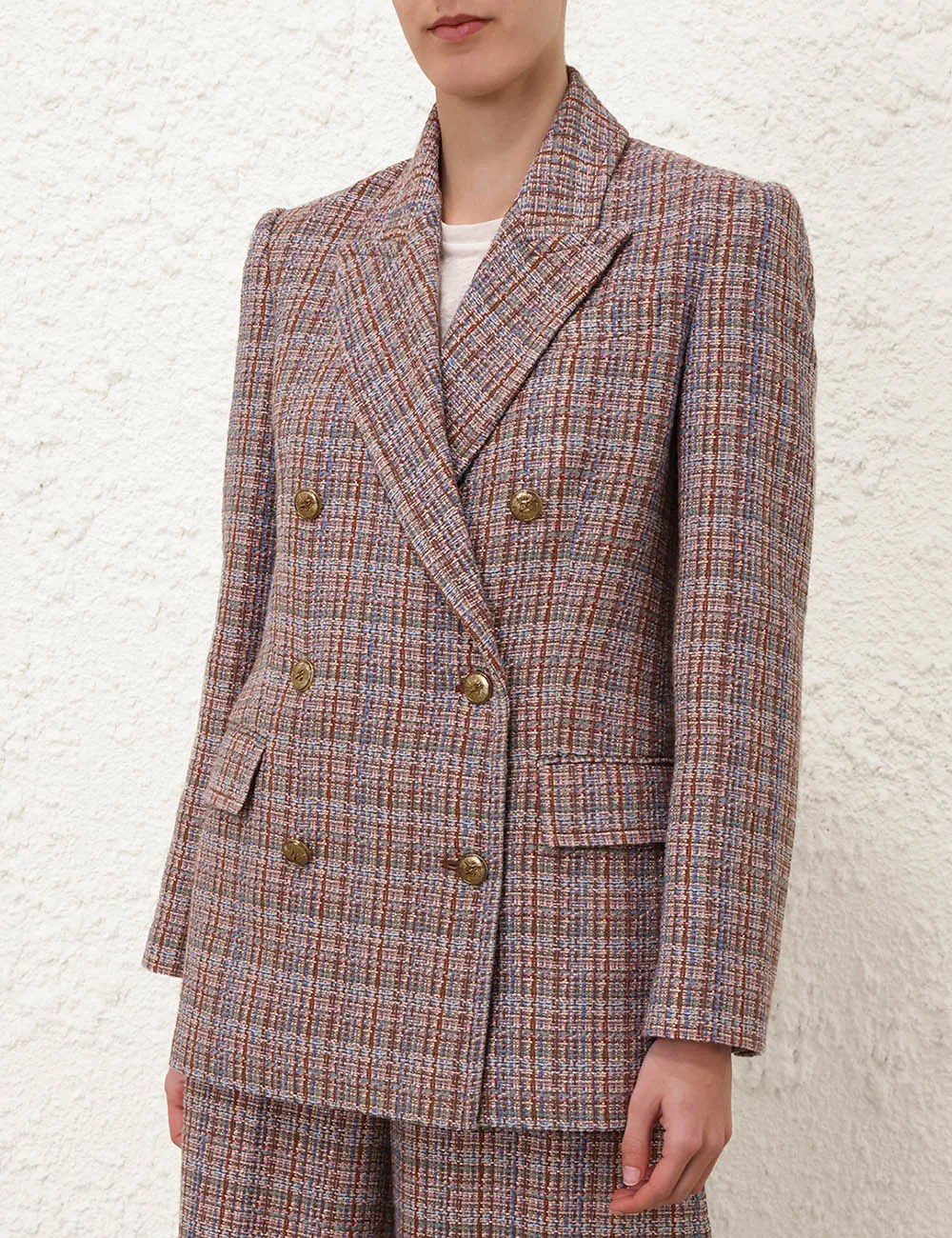 Illustration Tweed Jacket