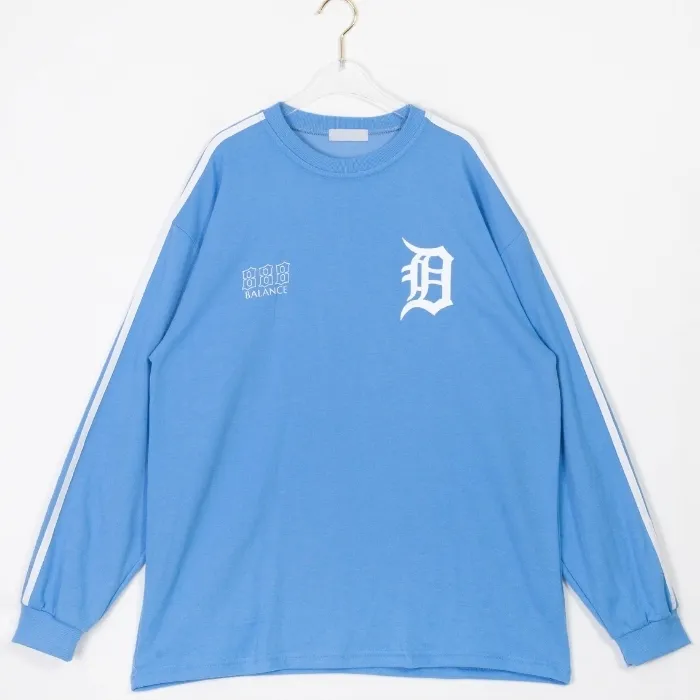 IONSEOUL  |Crew Neck Unisex Street Style U-Neck Long Sleeves Cotton