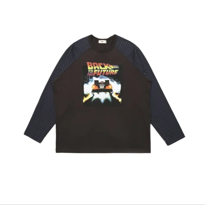 IONSEOUL  |Crew Neck Unisex Sweat Street Style U-Neck Long Sleeves