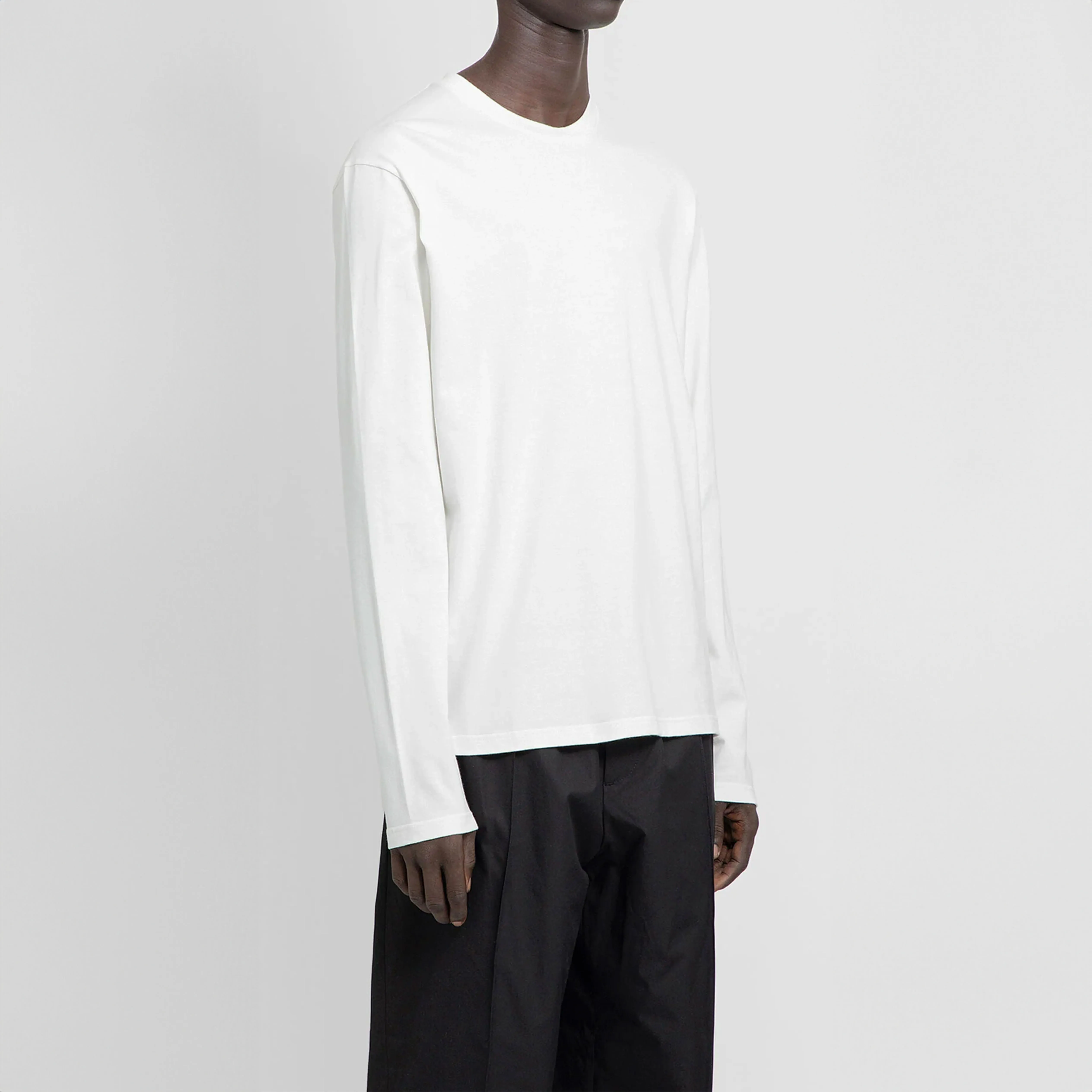 Jil Sander  |Crew Neck Street Style Long Sleeves Plain