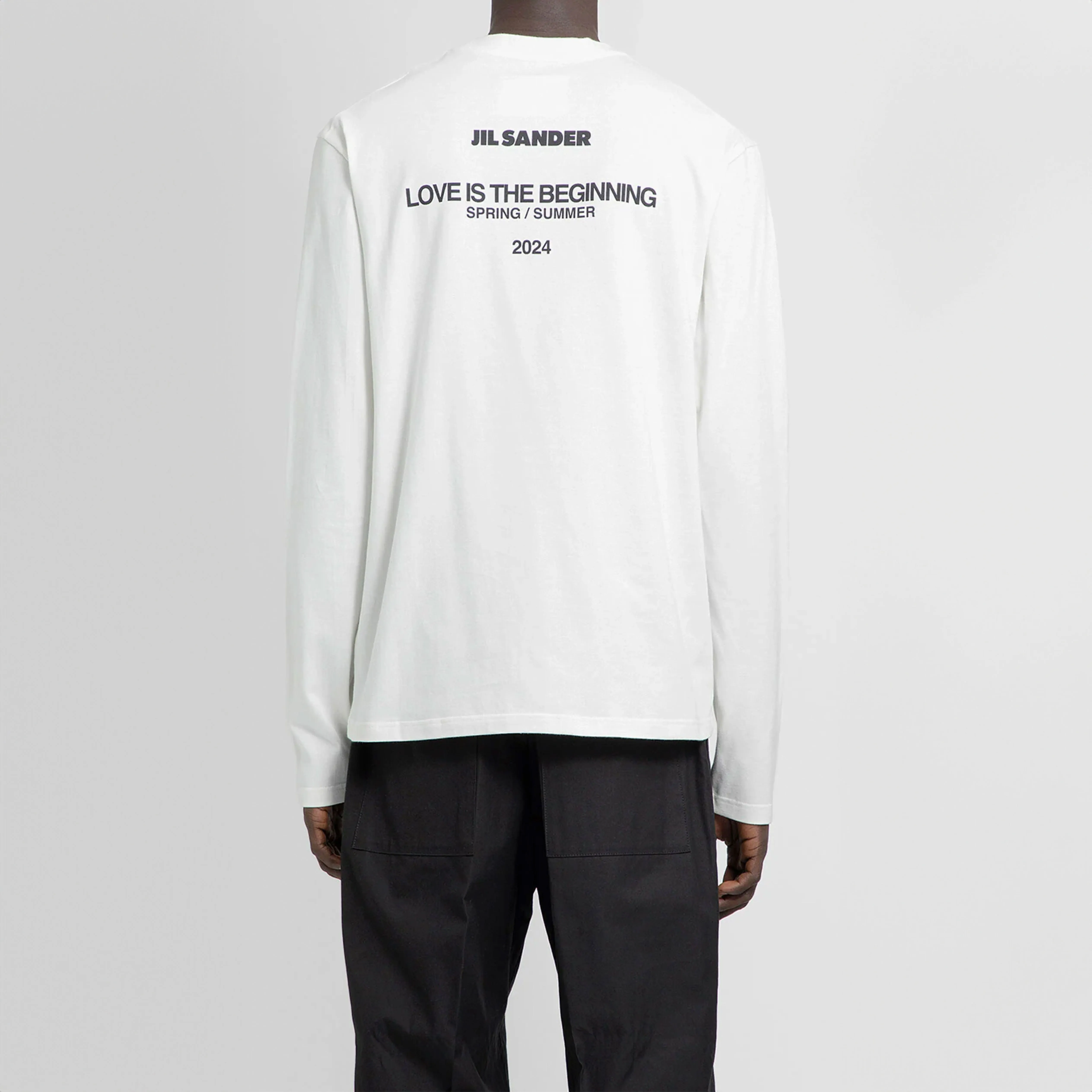 Jil Sander  |Crew Neck Street Style Long Sleeves Plain