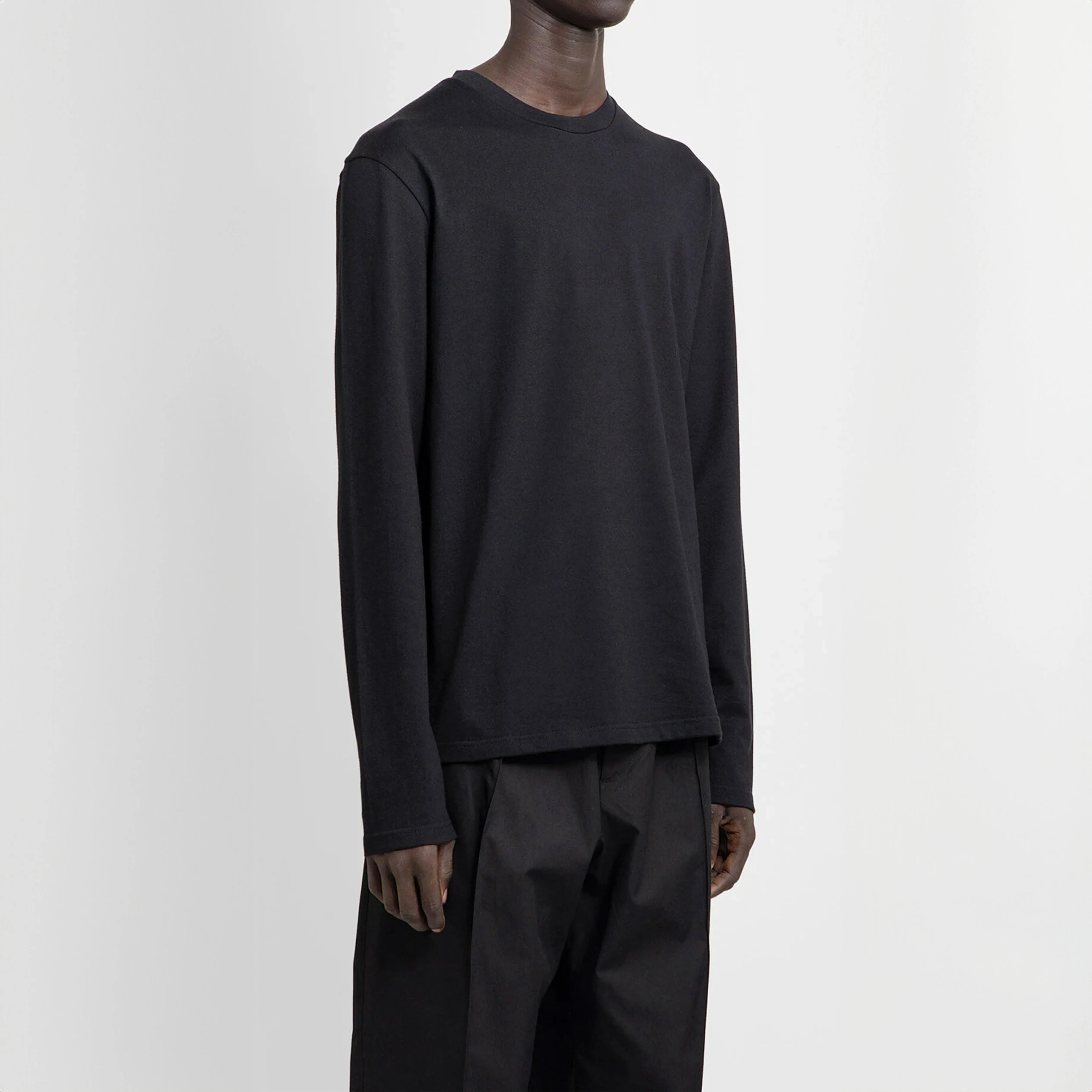 Jil Sander  |Crew Neck Street Style Long Sleeves Plain